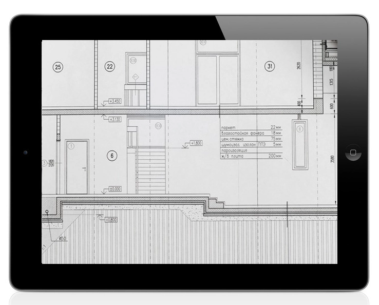 Printed and scanned blueprints and drawings by DRS Imaging and Print.