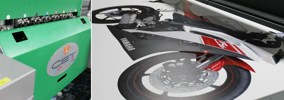 DRS Imaging and Print provides large format printing and shape cutting services.