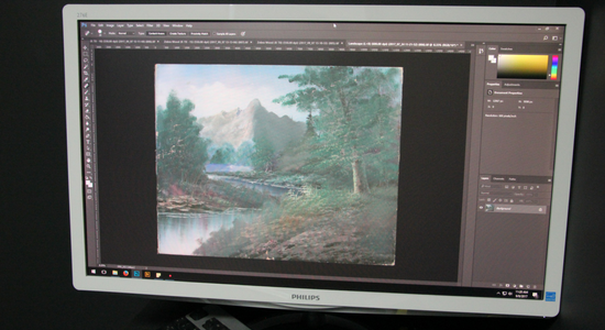 Scanning and editing programs help perfect art reproductions.