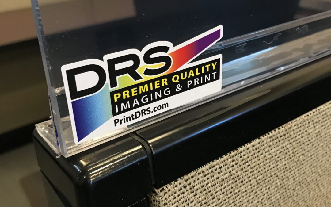 Unique products by DRS Imaging and Print: sneeze guards