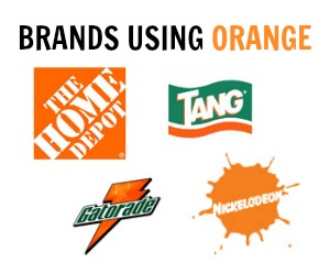 brands using orange