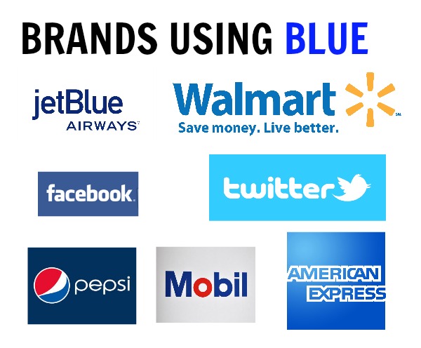 brands using blue